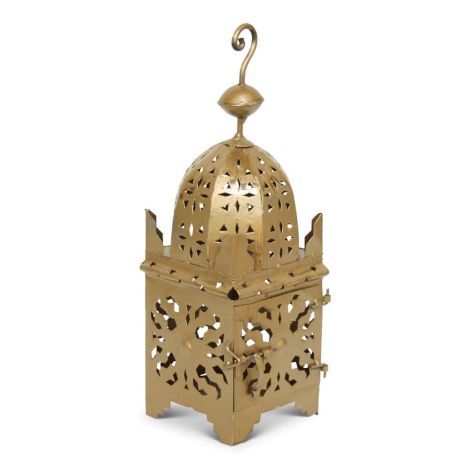 Marokkaanse Lantaarn Goud Medium Arub