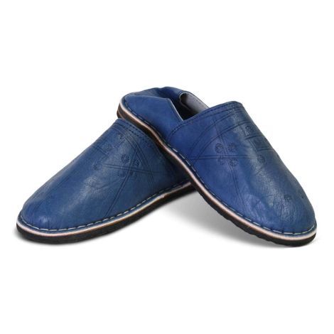 Schoenen Herenschoenen sloffen comfortabel voor mannen cadeau voor hem Babouche Marokkaanse Babouche schoenen geverfd met natuurlijke kleur Marokkaanse zwarte Babouche lederen Berber slipper 