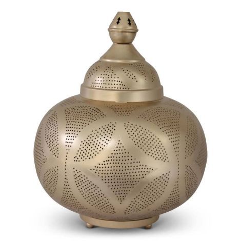 Marokkaanse Tafellamp Goud Lonna Ø 33 x 40cm