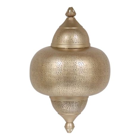 Marokkaanse Wandlamp Goud Imran 42 x 22 x 66cm