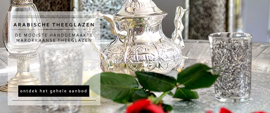 Marokkaanse bekers & theeglazen