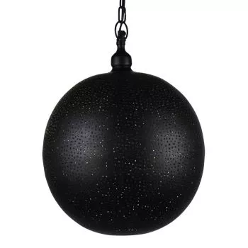 Arabische Hanglamp Amaira Zwart Goud Ø 30 x 40cm