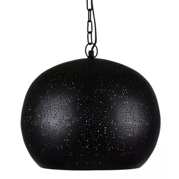 Arabische Hanglamp Intisar Zwart Goud Ø 35 x 32cm