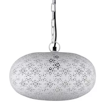 Egyptische Hanglamp Adila Wit Ø 32 x 21cm