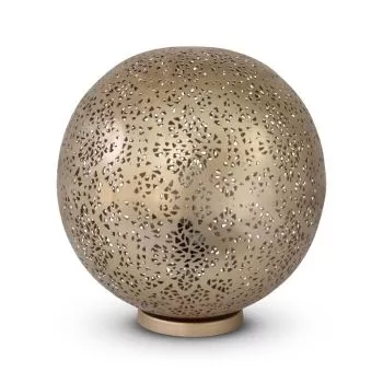 Marokkaanse Tafellamp Goud Almedina Ø 30 x 30cm