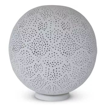 Oosterse Tafellamp Wit Anika Ø 30 x 30cm