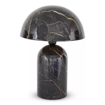 Tafellamp Oosters Zwart Marmer Mushroom Ø 31 x 46cm