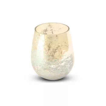 Theelichthouder Groen Ø 10 x 12.5cm