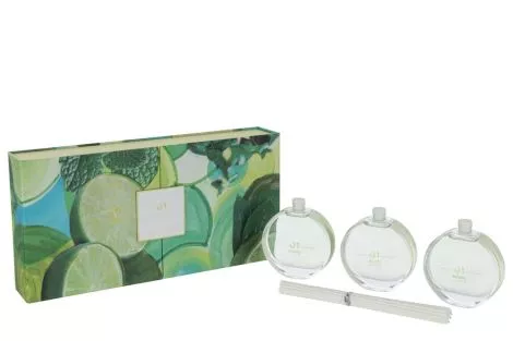J-Line Doos met 3 Geurolie Mojito