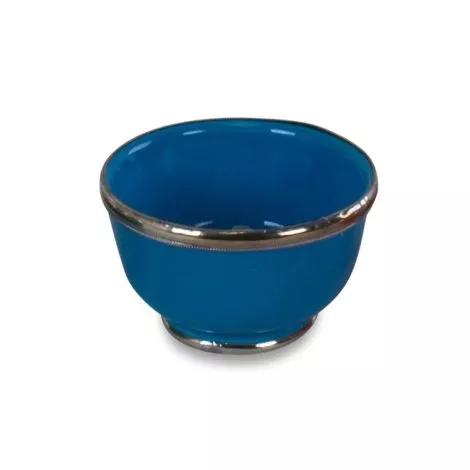 Kom met Metaal Licht Blauw Ø 9 x 5,5cm