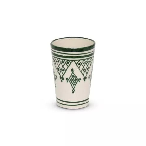 Marokkaanse Beker Groen Zerbia Ø 8 x 12cm