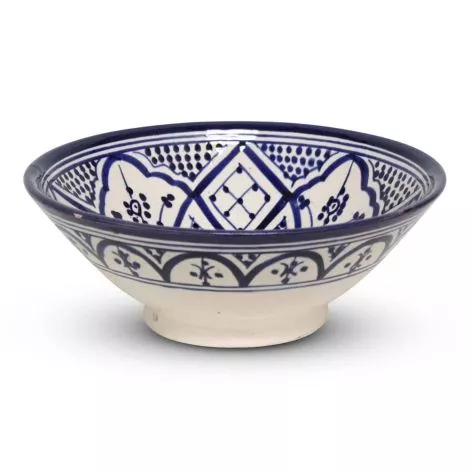 Marokkaanse Schaal Blauw Nakhil Mya Ø 20 x 8cm