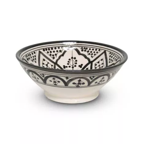 Marokkaanse Schaal Zwart Nakhil Mya Ø 20 x 8cm